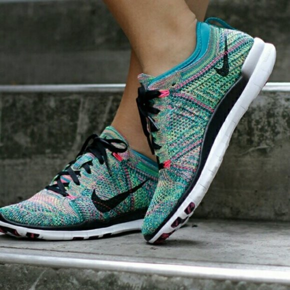nike free flyknit 5.0 multicolor